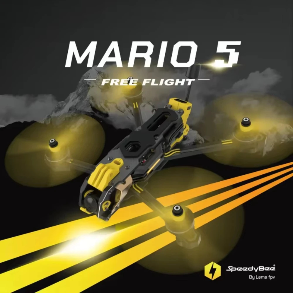 Drone Racing Frame - Speedybee Mario 5 O4 Çerçeve Kiti,