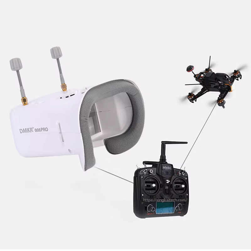 5.8G 4.3 İnç HD LCD FPV Gözlük - Drone Racing Goggles incelemesi ve fiyatı
