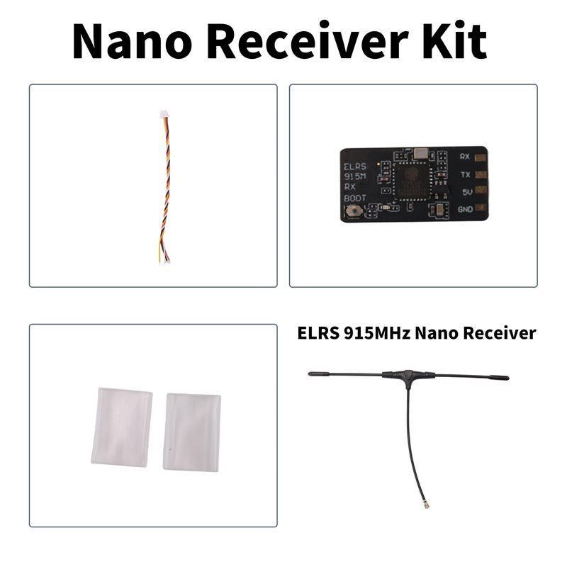 B05C-ELRS NANO 915Mhz RX Alıcı - Drone Racing Receiver incelemesi ve fiyatı