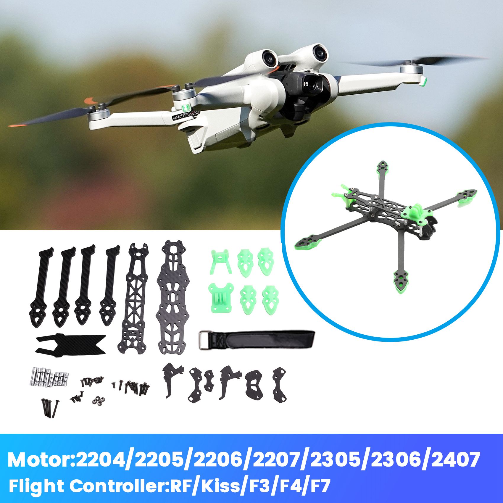 YSUN-MARK4-HD Mark 4 HD 5 İnç  - Drone Racing Frame incelemesi ve fiyatı