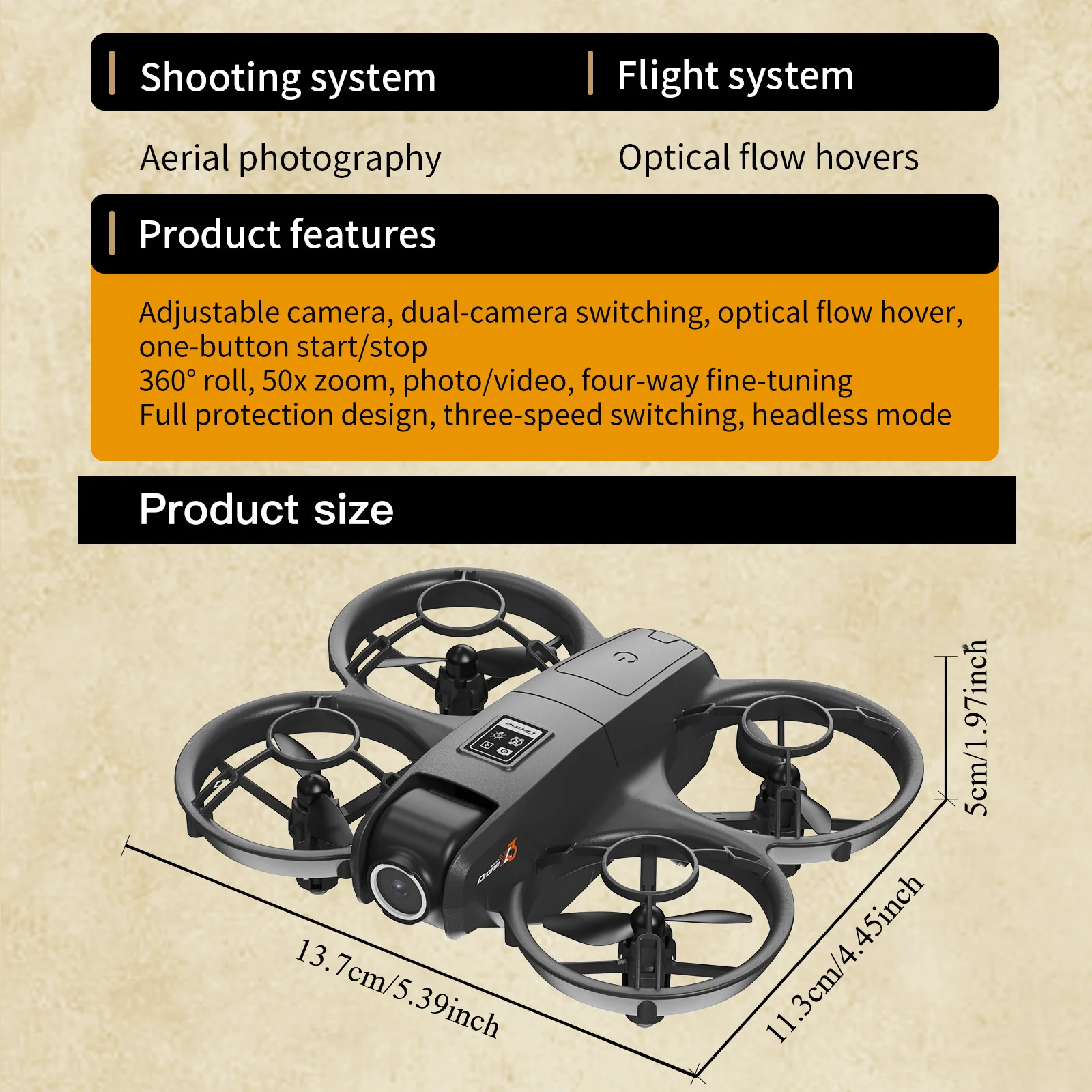YL3 Katlanabilir Seyahat Drone - Drone Racing Camera incelemesi ve fiyatı