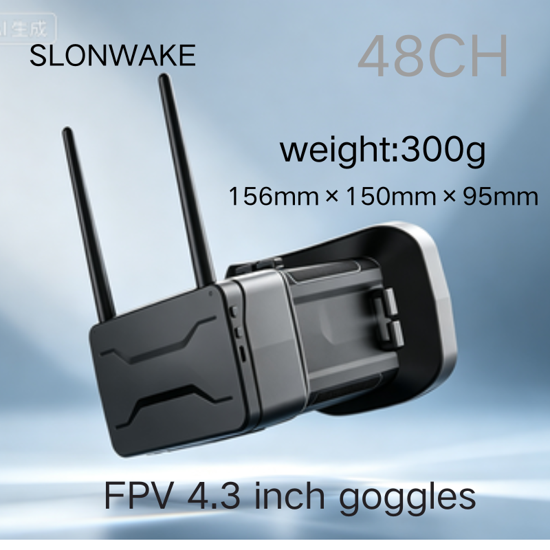 5.8G FPV Gözlüğü 4.3 İnç 480*2 - Drone Racing Battery incelemesi ve fiyatı