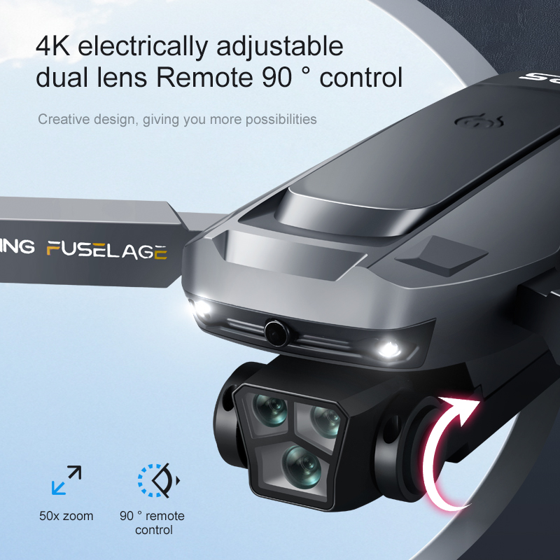 K811MAX Quadcopter Drone: Fırç - Drone Racing Camera incelemesi ve fiyatı