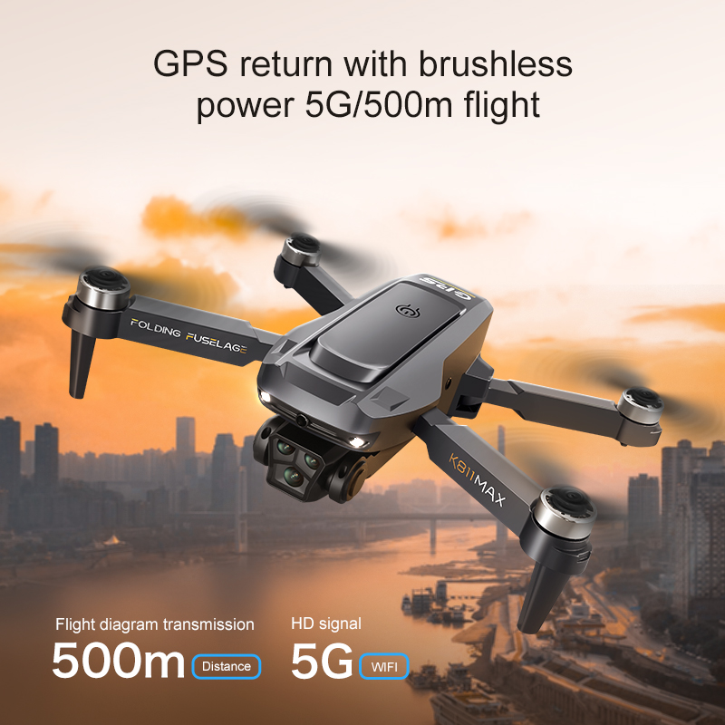 K811MAX Quadcopter Drone: Fırç - Drone Racing Camera incelemesi ve fiyatı